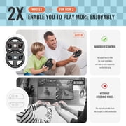 Necvior 1 Pair Ergonomic Game Console Controller Steering Wheel Accessories Suitable For Multiplayer Racing Ultimately Gameplay