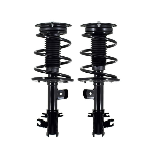 Pair Front Left-Right Quick Complete Strut - Coil Spring Fit 2007-2012 Nissan Altima