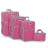 Do Not Order - Traveler's Choice 4-Piece Luggage Set, Pink