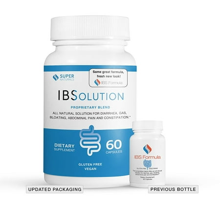 IBSolution for All Natural IBS Relief, 60 Ct