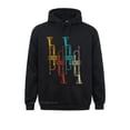 thumbnail image 2 of Regalos de trompetista de música jazz retro, sudaderas con capucha para el día de la madre de verano para hombre, ropa para exteriores, sudaderas de manga larga al por mayor, 2 of 4