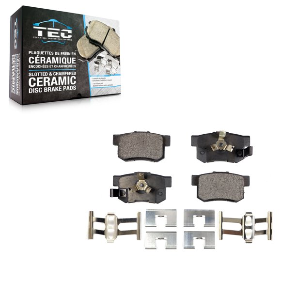 TEC-1 TEC Plaquettes de Frein à Disque Arrière en Céramique 086 pour Voiture Honda CR-V Acura RDX Accord Crosstour