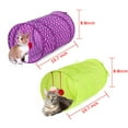 thumbnail image 5 of Coloody 21PCS Cat Toys Kitten Toys Set,Interactive Catnip Toys Incl Cat Tunnel, Cat Feather Teaser Wand, Chew Sticks,Mice,Variety of Balls and Bells for Indoor & Outdoor Playing-Purple, 5 of 7