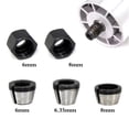 thumbnail image 1 of 5Pcs 6Mm 6.35Mm 8Mm Milling Cutter Collet Adapter Engraving Trimming Machine Chucks Trimmer Router Bit Accessories Tool, 1 of 6