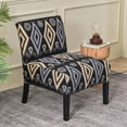 thumbnail image 2 of LKJYER Stretch Armless Chair Slipcovers, Accent Chair Covers Printed Furniture Protector Covers Soft Spandex Armless Accent Chair Slipcovers Machine Washable for Living Room, 2 of 8
