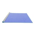 thumbnail image 2 of Ahgly Company Machine Washable Indoor Rectangle Abstract Blue Contemporary Area Rugs, 6' x 9', 2 of 4