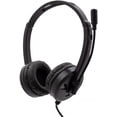 thumbnail image 1 of Auriculares HP de Oficina Para PC DHE-8009 Manos Libres Jack 3.5, 1.9 mts Largo, 1 of 2