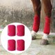 thumbnail image 1 of 4x vendas para piernas de caballo, juego de vendaje de felpa suave, soporte de féru para caballos, envolturas de protección para piernas de Pony Jorgensen Envolturas para patas de caballo, 1 of 8