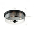 thumbnail image 3 of Nuvo Lighting - Sommerset-3 Light Flush Mount in Modern/Contemporary Style-15, 3 of 6