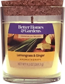 better homes and gardens lime and eucalyptus candle