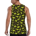 thumbnail image 3 of Haiem Cute Dinosaurs (2) Men Workout Tank Top Gym Bodybuilding Sleeveless Muscle T Shirts Athletic Tank Breathable Workout Shirt-X-Large, 3 of 9