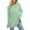 Green, variant on Charmgo Womens Sweatshirt, Womens Tunic Tops To Wear With Leggings Long Sleeve Shirts with Thumb Hole Curved Crewneck Sweatshirts Women, Green Sweatshirt Women L