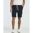 thumbnail image 2 of Real Essentials 3 Pack: Men's 9" Elastic Waistband Cargo Short With Drawstring, 2 of 6