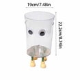 thumbnail image 3 of Trash Can Household Kitchen Trash Can Bathroom Trash Can Transparent Trash Can, 3 of 7