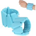 thumbnail image 1 of 1pcs Poids de Poignet Ajustables pour Entraînement de Force Unisexe, Bleu, 1 of 5
