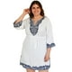 thumbnail image 1 of Vestido bordado Roman Fashion Tallas Extras 78087 Blanco 38, 1 of 6