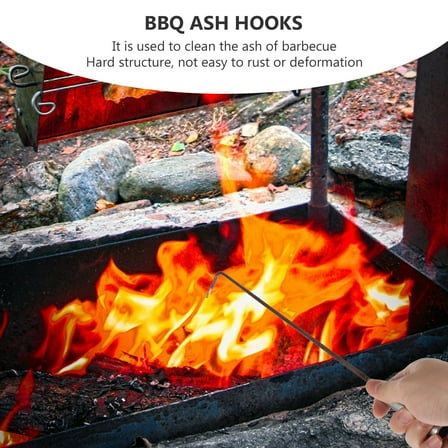 SASABAXI Fire Pit Cooking Accessories Portable 4Pcs 17.7x1.6x0.8in