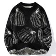 thumbnail image 5 of Suéter con estampado de calabaza cálido para hombre, suéteres de punto holgados e informales a la moda, suéteres navideños de alta gama para otoño e invierno de 2024, 5 of 5