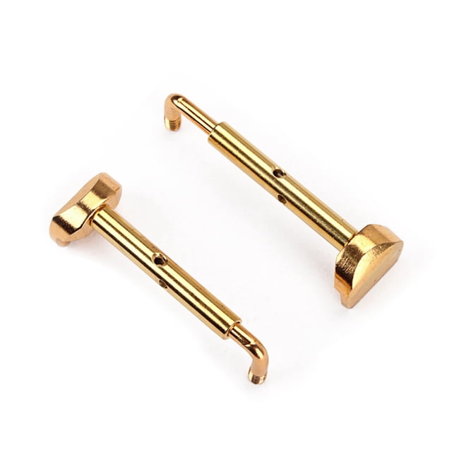 OULII 2 Pcs Vis de Repose-Tétons en Laiton Anti-corrosion Pièces de Réparation pour Violons Musiciens