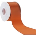 thumbnail image 2 of HAHDAXIA Terracotta Ribbon 2 Inch Burnt Orange Ribbon Wedding Double Face Satin Ribbon for Crafts Thick Silk Ribbon for Gift Wrapping Bouquet Wrap Baby Shower - 25Yards, 2 of 6