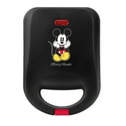 Disney Mickey Mouse Electric Mini Waffle Maker, Black
