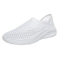 thumbnail image 5 of Mesh Slip on Walking Shoes for Women Men Unisex Lighweight Breathable Running Tennis Golf Driving Sneakers, 5 of 6
