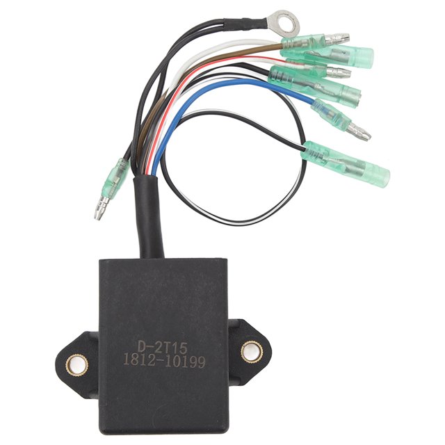 UNIDAD CDI Paquete de encendido ABS Instalación simple Unidad CDI impermeable Bobina de encendido para motor fueraborda 63V 85540 01