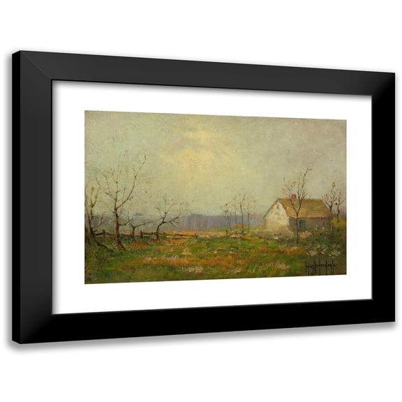 Julian Onderdonk 14x11 Black Modern Framed Museum Art Print Titled - Landscape