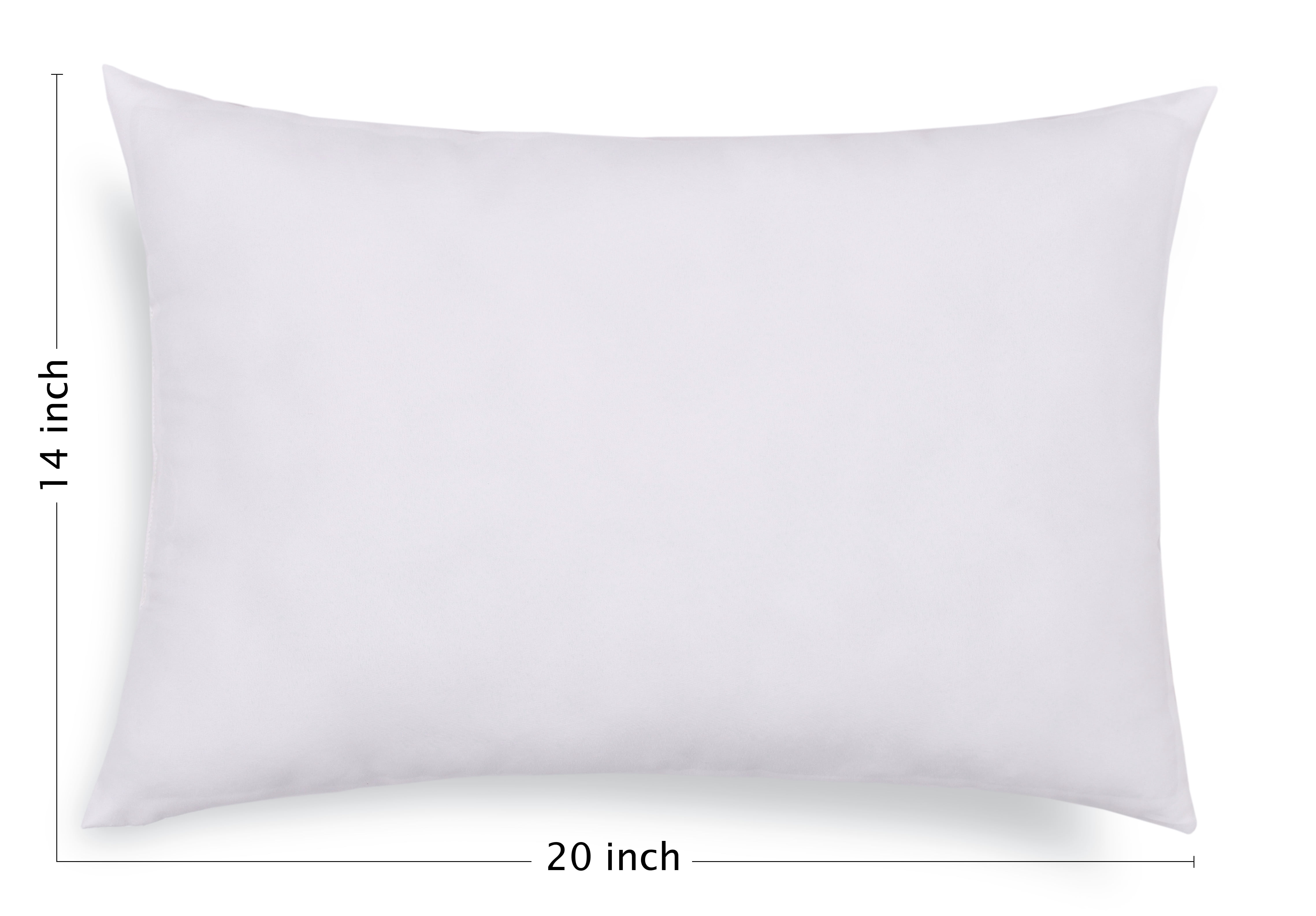 Mainstays Decorative Pillow Insert, 14" x 20", 2 pack