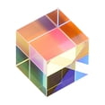 thumbnail image 1 of Kenally Cubo óptico de cristal, luz brillante hexaédrica, cubos de seis lados, juguete, modelo educativo, adornos de fotografía de oficina Artesanía, 1 of 6
