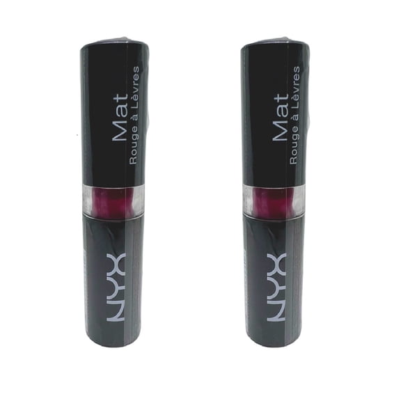NYX Professional Makeup Matte Lipstick in Sweet Pink MLS17, Pack of 2