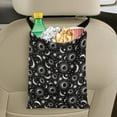 thumbnail image 5 of Yuyamidu Sun and Moon Car Trash Bag Black Vehicle Trash Bag for SUV Truck Van Foldable Auto Garbage Can Accessories Portable Car Back Seat Organizers and Storage, 5 of 7