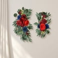 thumbnail image 4 of HAOSHICS 2PCS Artificial Floral Peony Swag Fake Silk Flowers Swag Colorful Mixed Spring Floral Swag with Peony for Wedding Arch Table Centrepiece Hanging Home Mirror Wall Decor, 4 of 8