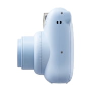 Fujifilm Instax Mini 12 Instant Film Camera, Bundle with PixiByte Microfiber Cloth, Blue