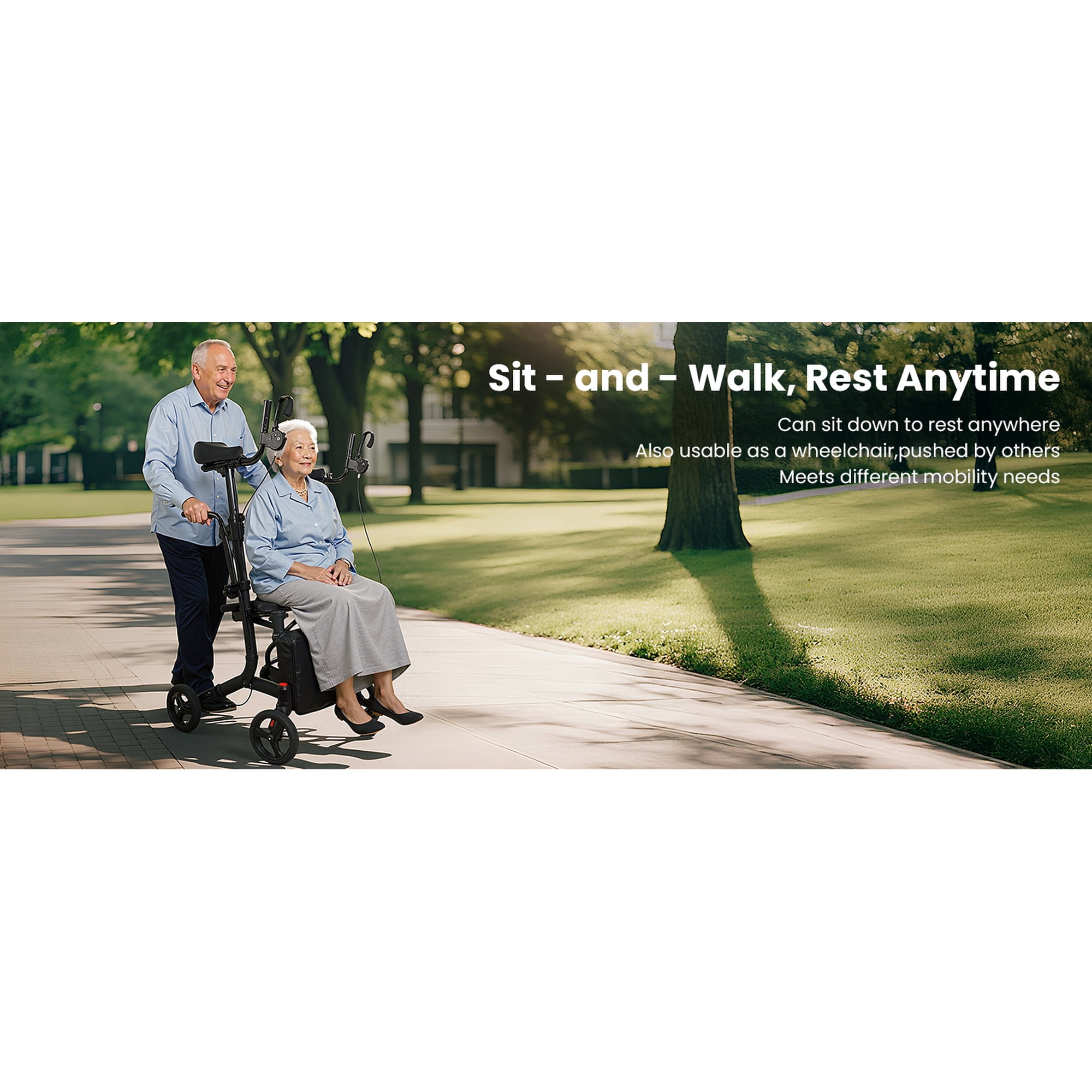 Arshin Rollator Walker for Adult-255
