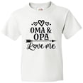 thumbnail image 3 of Inktastic My Oma Opa Love Me Grandkids Youth T-Shirt, 3 of 5