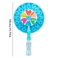 thumbnail image 3 of HUASHENG Outdoor Windmill Bubble Stick Children's Fun Toys Colorful Bubble Machine 100ml, 3 of 4