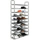 thumbnail image 2 of Organizador de zapatos para almacenar pares de zapatos, estantes con espacio para 10 niveles, 50 pares de zapatos de pie, 2 of 8