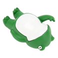 thumbnail image 3 of Frog Statue Cute Middle Finger Green Frog Figurine Frog Sculpture Garden Decor for Decorating Terraces Courtyard, 3 of 5