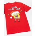 thumbnail image 3 of SpongeBob SquarePants T-Shirt Rouge à Manches Courtes pour Hommes, 3 of 7