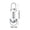 🔥 White_New, variant on Flashlight Edc Multi Functional Mini Keychain Light Outdoor Portable Hook Pocket Lighting Small Floodlight Flashlight for Hiking Night Walking Emergency