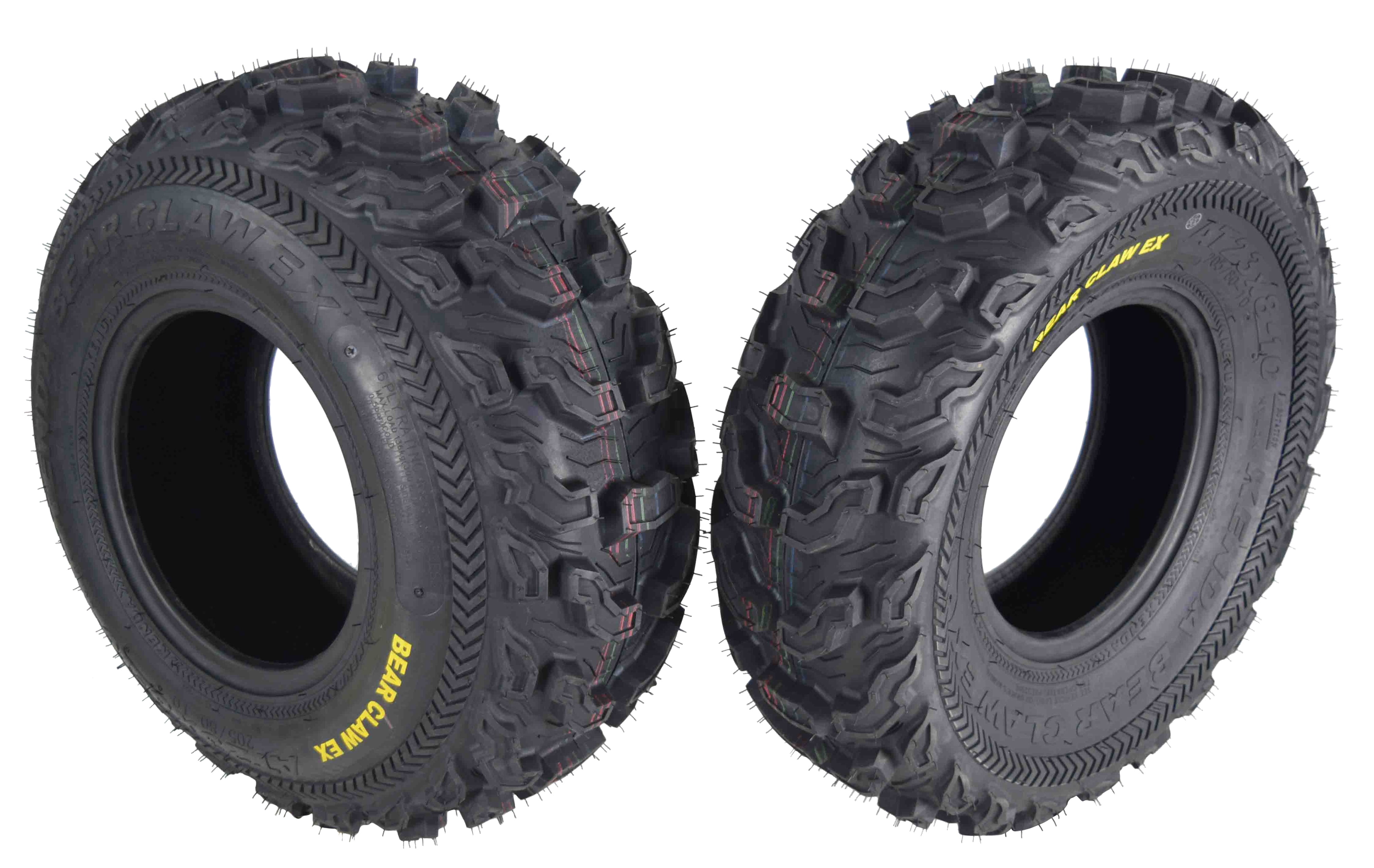 Kenda Bear Claw EX 23x810 Front ATV 6 PLY Tires Bearclaw 23x8x10 2