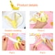 thumbnail image 5 of Juguete de plátano antiestrés | Juguete blando de descompresión con forma de fruta de simulación, 13 x 3 cm, de plástico, de rebote lento, para pelar plátanos, ideal para la coordinación ojo-, 5 of 5