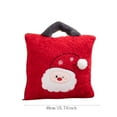 thumbnail image 2 of Pillows for Couch Hwkond Christmas New Year Red Plush Pillow Living Room Sofa Lumbar Cushion Scene Decoration Cushion,Up to 25% Off, 2 of 3