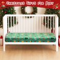thumbnail image 2 of Sábana bajera ajustable para cuna GOPHRALOVE Christmas 132 x 71 cm, acogedora, 2 of 7