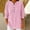Pink, variant on WTXUE Womens Vintage Corduroy Shirts Button V Neck Top Long Sleeve Tops Oversized Casual Knitted Pullover Loose Fit Comfy Trendy Basic Pullover Sweatshirts Tunic Sweatshirts Grey L