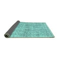 thumbnail image 2 of Ahgly Company Indoor Rectangle Oriental Turquoise Blue Industrial Area Rugs, 5' x 8', 2 of 4