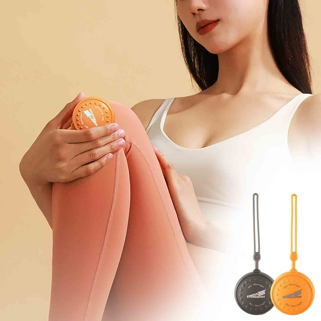 Xihbxyly Dispositivo de Masaje Portátil, Tecnología de Baja Frecuencia, Presión de Alta Intensidad, Diseño Ergonómico de 270°, Alivio para Cuello y Hombros, Uso En Casa y Oficina, Tamaño Compacto (58