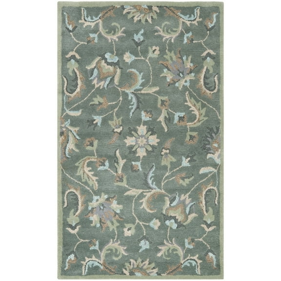 Safavieh JARDIN, GREY / MULTI, 3' X 5', Area Rug