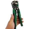 thumbnail image 5 of Jinsinto Outil de Connecteur de Coupe-Fil Automatique Pince à Sertir Fil Décapant Multifonction - Vert Foncé, 5 of 5